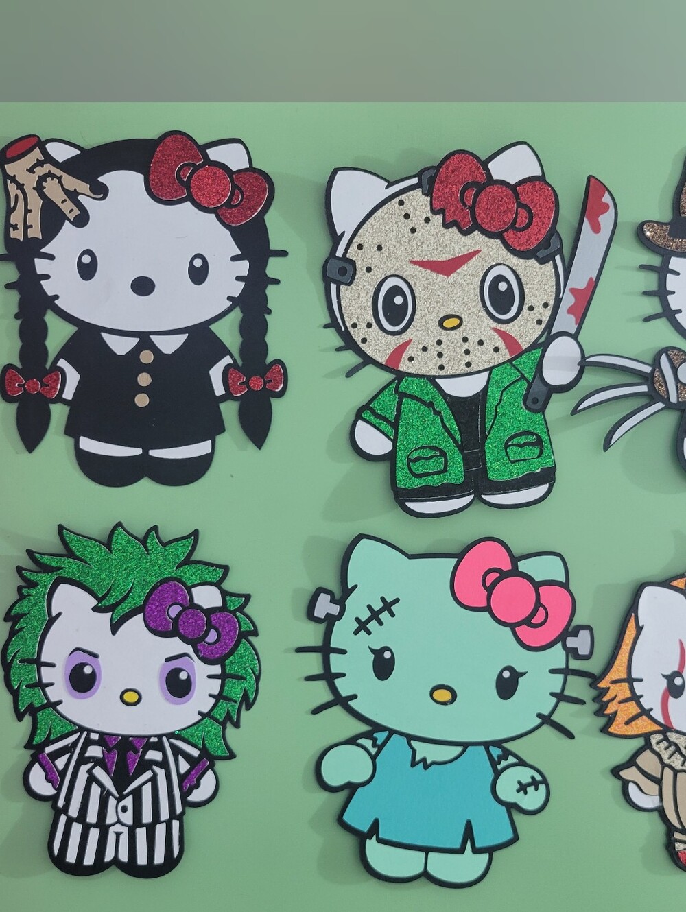 Hello Kitty Halloween Topper Set